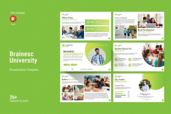 Brainesc PowerPoint Template: Elevate Your Presentations with Professional Design