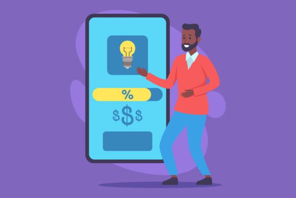 Man Showing Finance and Savings: A Visual Guide to Financial Literacy