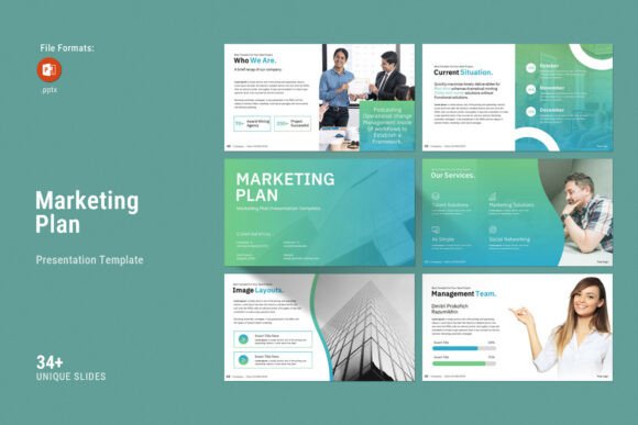 Marketing Plan PowerPont Template: A Professional Tool for Modern Marketers